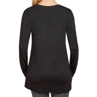 Member's Mark Ladies LongSleeve Soft Top In Black, M