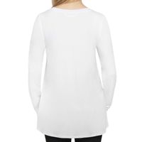 MEMBER'S MARK Ladies LongSleeve Soft Top in White, S