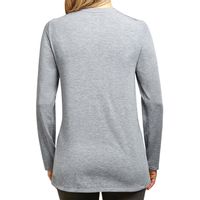 Member's Mark Ladies LongSleeve Soft Top In Grey, S