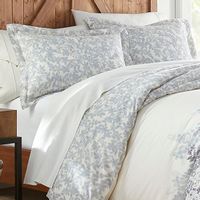 STONE COTTAGE Briar 3Piece Reversible Full/Queen Duvet Cover Set in Indigo