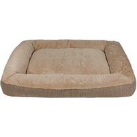 MEMBER'S MARK Bolster Sleeper Pet Bed, 27inch x 36inch in Brown