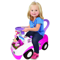 KIDDIELAND Disney Minnie Mouse Dancing Light & Sound Activity RideOn