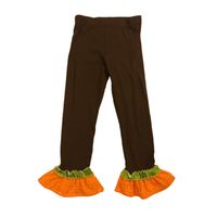 EMILY ROSE Thanksgiving Pumpkin 2Piece Set in Ivory, Size 8