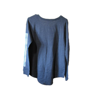 STATE OF MINE Women's Long Sleeve Shirt (South Carolina) in Navy Heather, XLarge