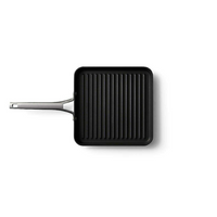 CALPHALON 11in GRILL PAN Square Nonstick Hard Anodized Aluminum Stainless