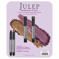 JULEP Crème to Powder Eyeshadow Stick 101 Duo in Orchid Shimmer and Bronze Shimmer