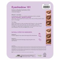 JULEP Crème to Powder Eyeshadow Stick 101 Duo in Orchid Shimmer and Bronze Shimmer