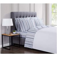 London Fog 4 Piece Twin/TwinXL Sheet Set in Navy