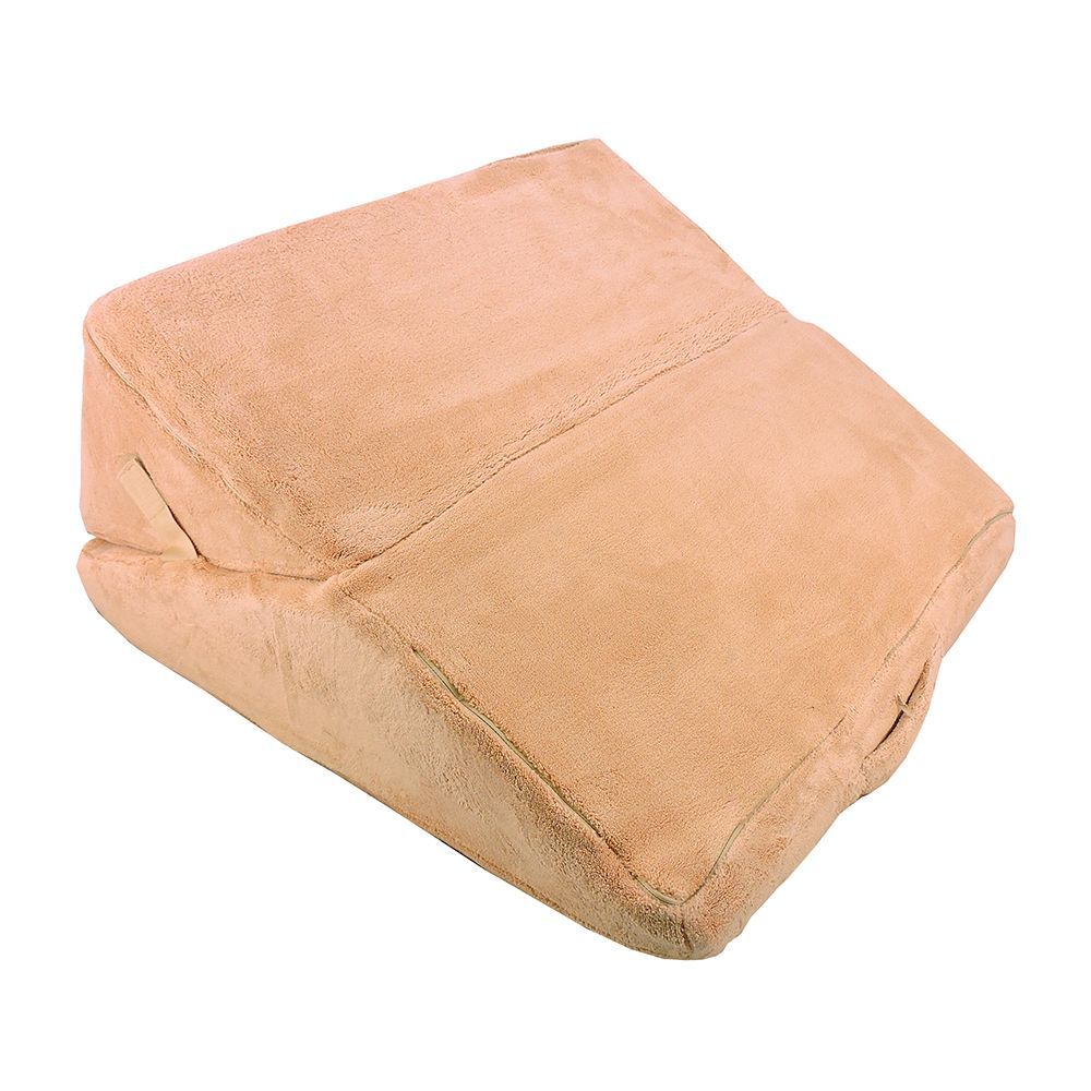 Brookstone 4 In 1 Bed Wedge Pillow In Taupe