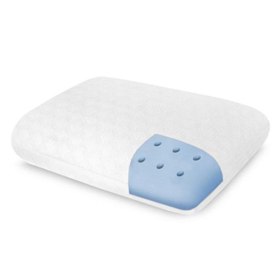 Therapedic Classic Comfort Memory Foam Pillow In White