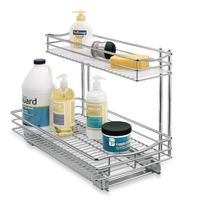Lynk Professional 11.5Inch x 21Inch RollOut Double UnderSink Basket Drawer