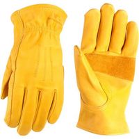 Wells Lamont Heavy Duty Grain Cowhide Extra Wear Palm Leather Work Gloves xl