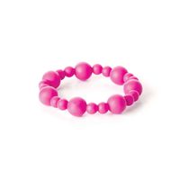 BUMKINS(R) BOLLA SILICONE TEETHING BRACELET IN PINK