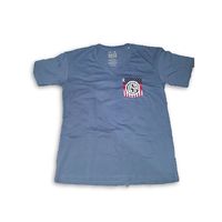 Royce Brand VNeck Shirt Blue Jean, Small