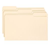 SMEAD 13 CUT TAB FILE FOLDERS MANILA LEGAL