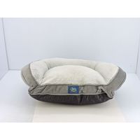 Serta Petite Couch Memory Foam Blend Pet Bed 24 x 20 Soft Grey