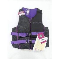 Body Glove Womens Evoprene PFD Life Vest Black/Purple floral (Small)