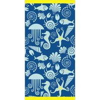 MEMBER'S MARK KIDS' BEACH TOWEL DEEP SEA
