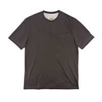 KONA MEN'S POCKET KNIT TSHIRT, BLACK, SIZE M