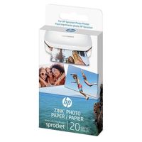 HP Sprocket Portable Photo Printer Black Instantly Print Photos Paper