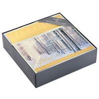 Hallmark Holiday Boxed Cards with Envelopes, Peace Gold