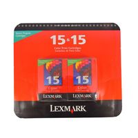 Lexmark 15 Ink Cartridge Set 2 Pack