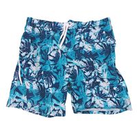 ZeroXposur Mens Stretch Surf Swim Shorts in Teal Blade, Size XXL