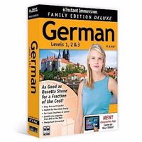 Instant Immersion Family Edition Deluxe German Levels 1, 2, 3