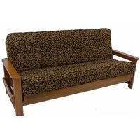 Premium Tapestry Cheetah Box Cushion Futon Slipcover