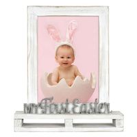 My First Easter 5Ich x 7Inch Photo Frame in White
