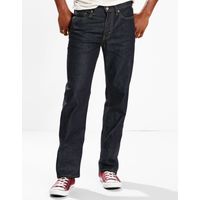 Levi's Men's 514 Straight Fit Jeans In Dark Blue Denim, 34x32