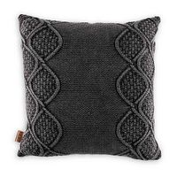 UGG Boulder Square Throw Pillow in Charcoal