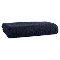 DKNY SPECKLED JERSEY TWIN QUILT IN NAVY