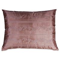 Belgravia Embroidered Silk Oblong Throw Pillow in Pink