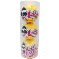 LOL Surprise Pets Series 3 Mystery Toys, 3PK