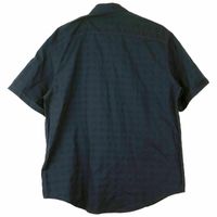 G.H. Bass & Co. Men's Short Sleeve Woven Shirt in Navy Blazer, Size Medium