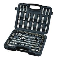Power Torque 3/8, 1/2 Inch Drive Standard, Deep 6 Point SAE, Metric Socket Set Part #: GM4218