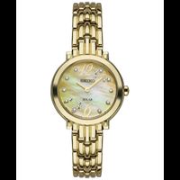 Seiko Women's Tressia Quartz Stainless Steel Casual Watch GoldToned SUP356