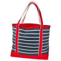Dawn Patrol Canvas Carry All Tote Bag In Navy